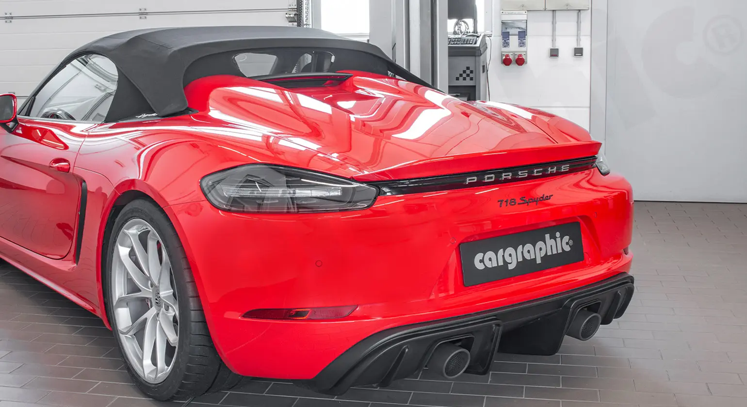 CARGRAPHIC Sport Endrohre für Porsche 718 günstig