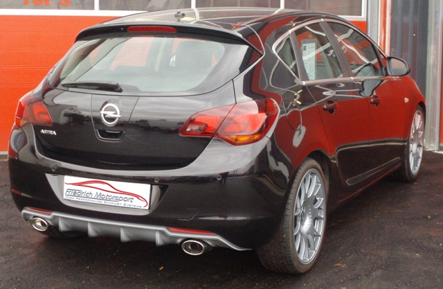 Friedrich Motorsport Stoßstangeneinsatz für Duplex-Variante Opel Astra J 