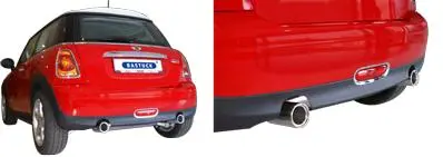 Bastuck Sportauspuff Mini R56 2x 1x90mm gerade Foto