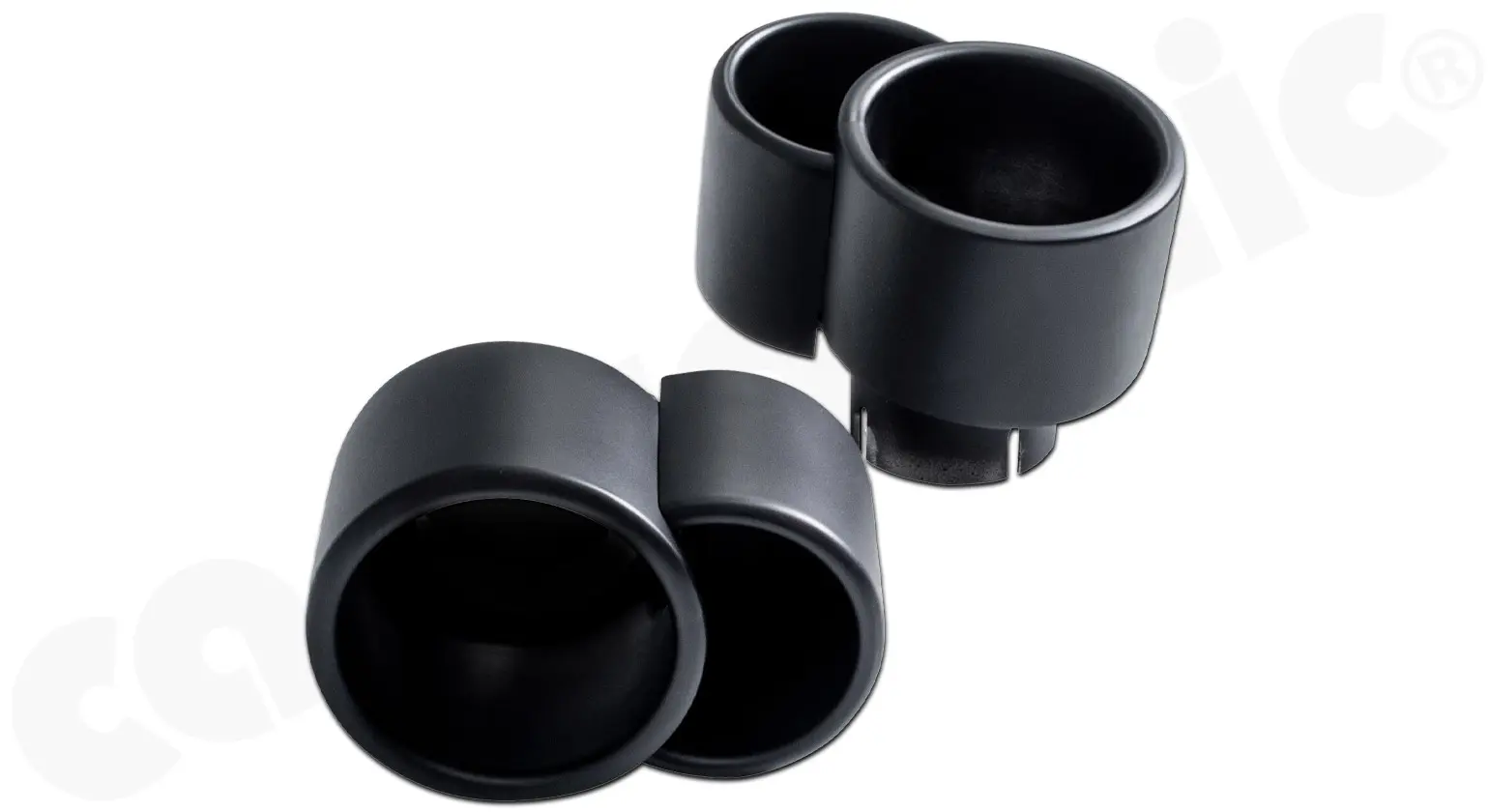 CARGRAPHIC Doppel-Endrohrsatz für Porsche 996 Turbo günstig