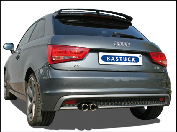 Bastuck Sportauspuff Audi A1 8X 2x70mm gerade Foto