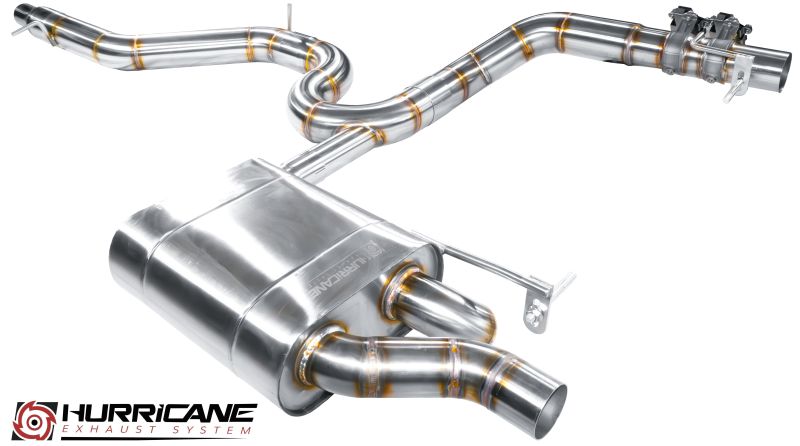 Hurricane 3,5" Abgasanlage für Cupra Leon ST 310