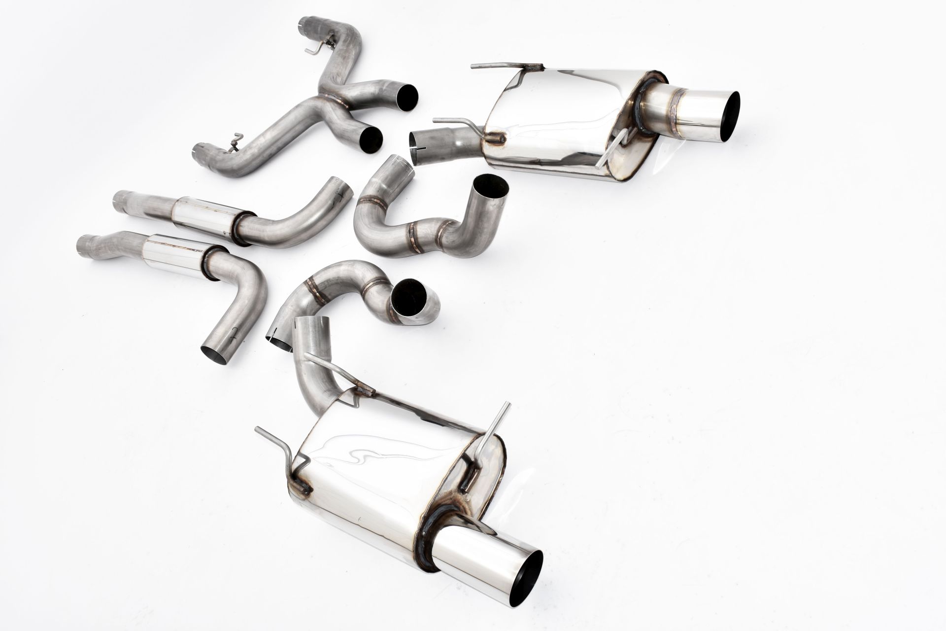 Friedrich Motorsport  76mm Duplex-Anlage Ford Mustang 5 (S197) Coupe und Cabrio