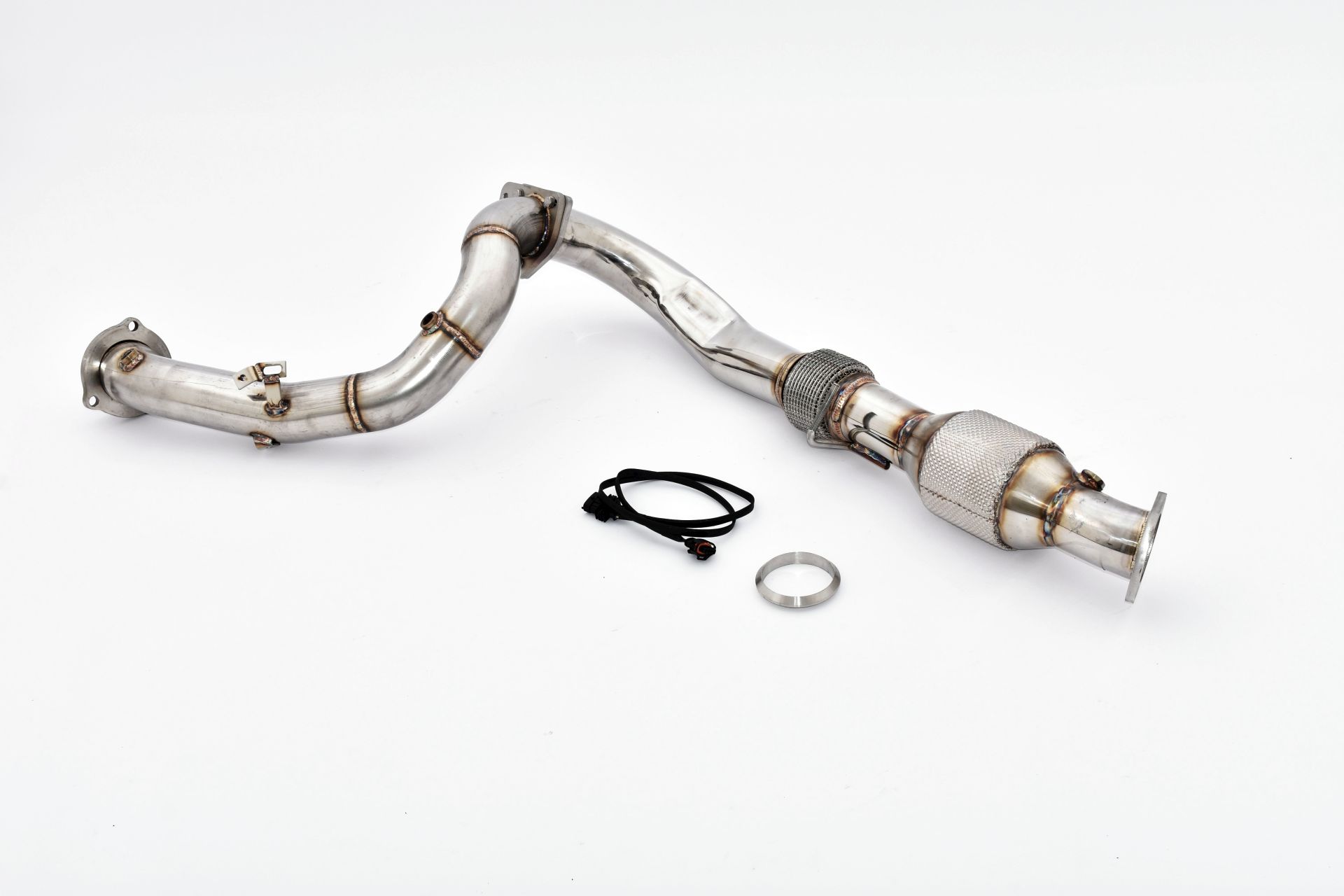 Friedrich Motorsport 76mm Downpipe mit 200 Zellen Sport-Kat. Opel Insignia OPC 