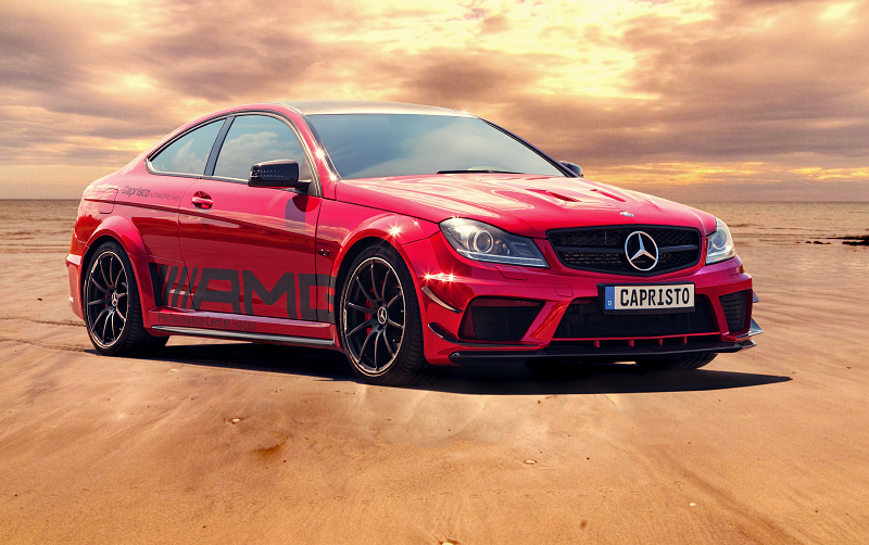 Capristo Komplettanlage inkl. MSD-Ersatz ohne Gutachten für Mercedes C63 W204