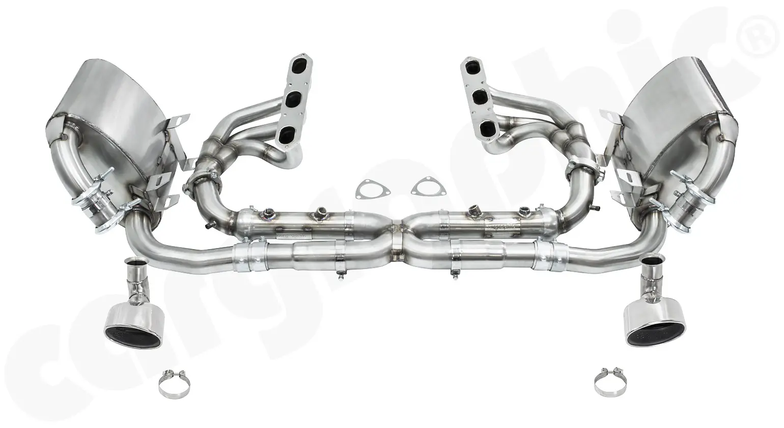 CARGRAPHIC Sportauspuff für Porsche 996 Carrera Foto