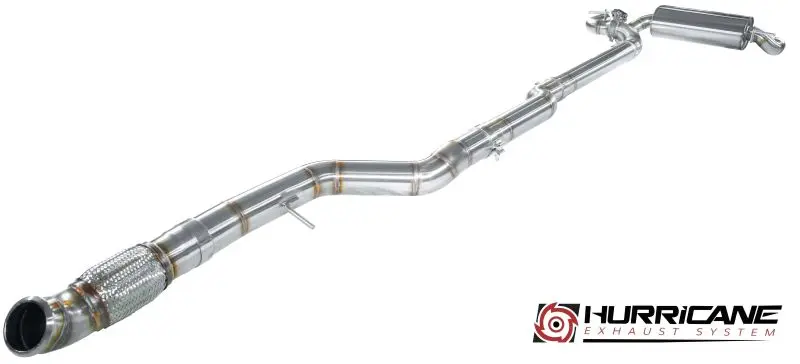 Hurricane 3,5 Zoll Abgasanlage für BMW M135i Anleitung