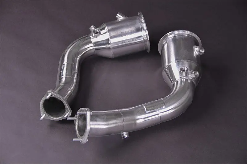 Capristo Downpipes mit Sportkat für Audi S8 D5 & RS6/RS7