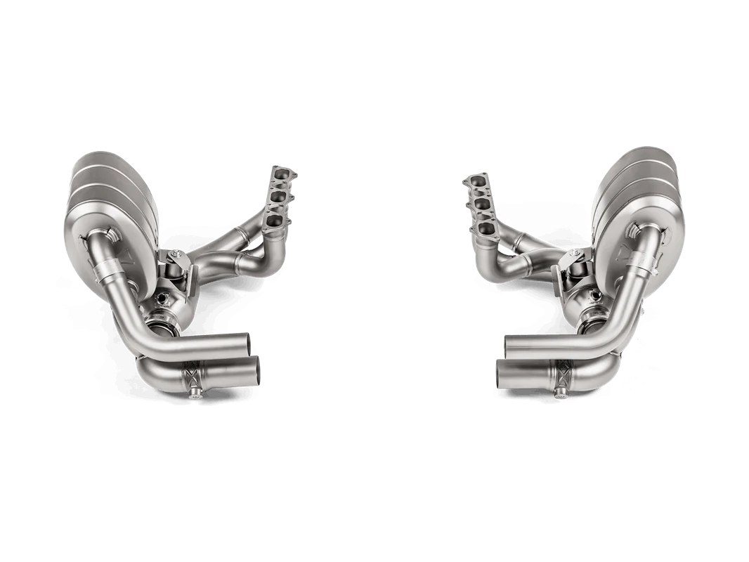 Akrapovic Evolution Header Set (Titanium) für Porsche 991 GT3 / GT3RS