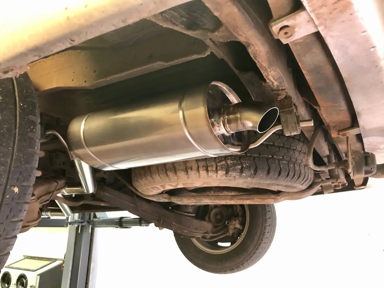 Zinram VW T4 2.5 TDI Edelstahl Abgasanlage Foto