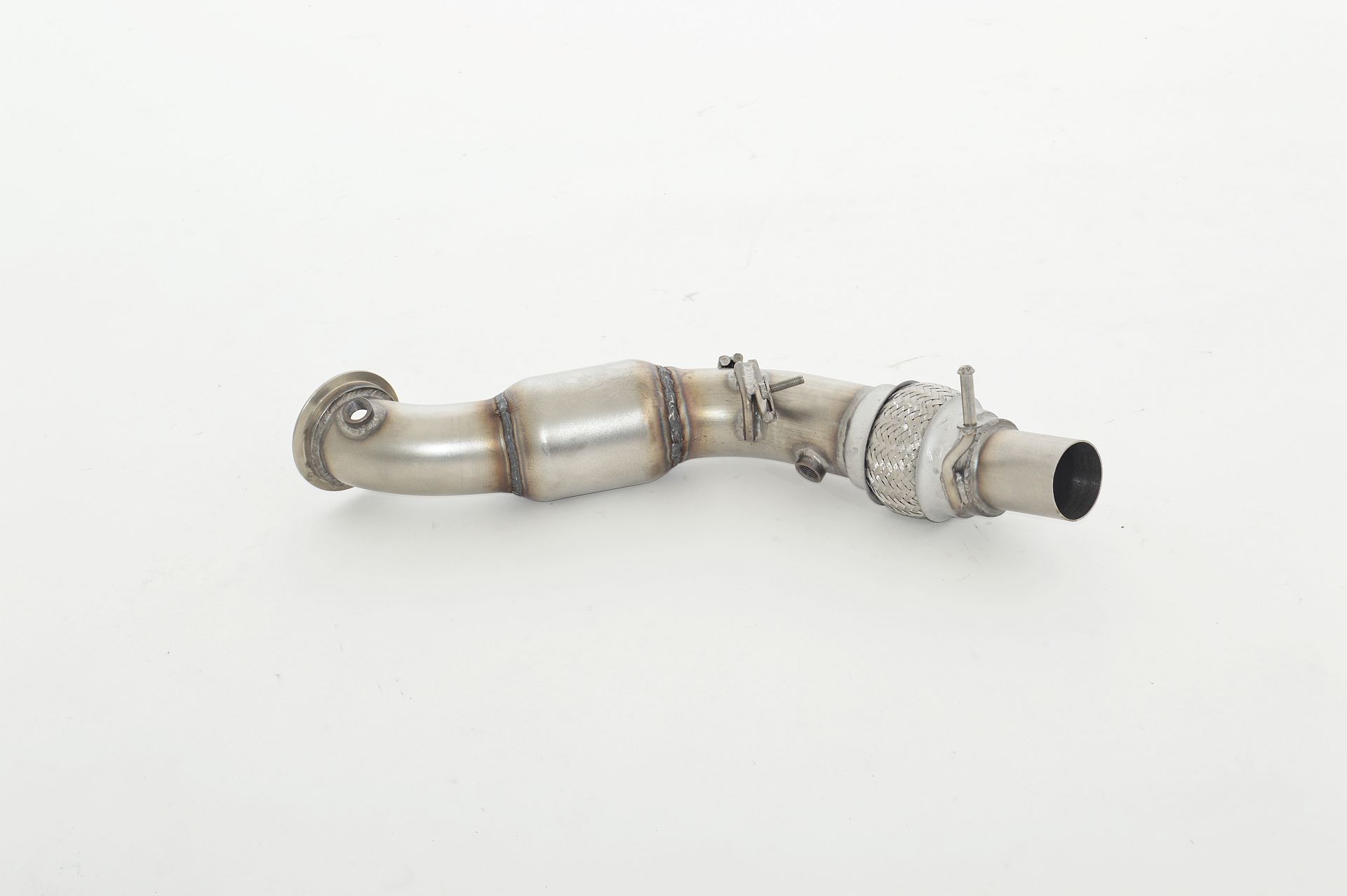 Friedrich Motorsport 76mm Downpipe mit 200 Zellen Sport-Kat. Edelstahl Friedrich Motorsport 76mm Downpipe mit Sportkat kaufen