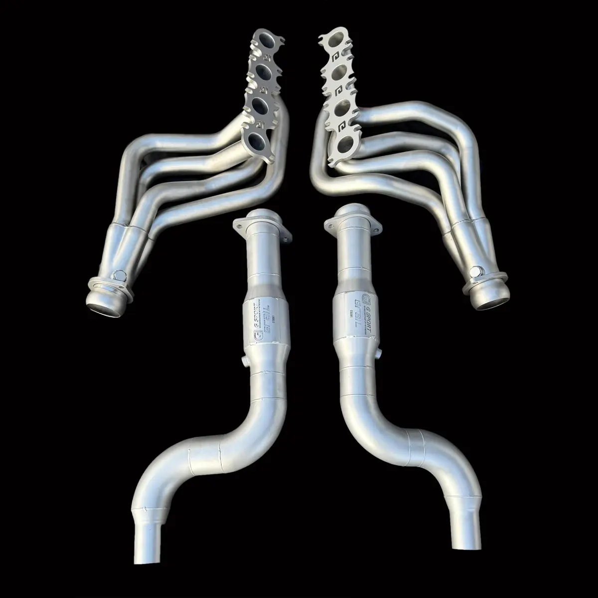 Grail Ford Mustang Gen. 6 FL Fächerkrümmer mit Sportkats ohne Thermoisolierung