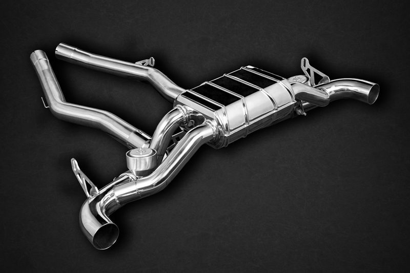 Capristo Endschalldämpfer ECE für Toyota Supra A90