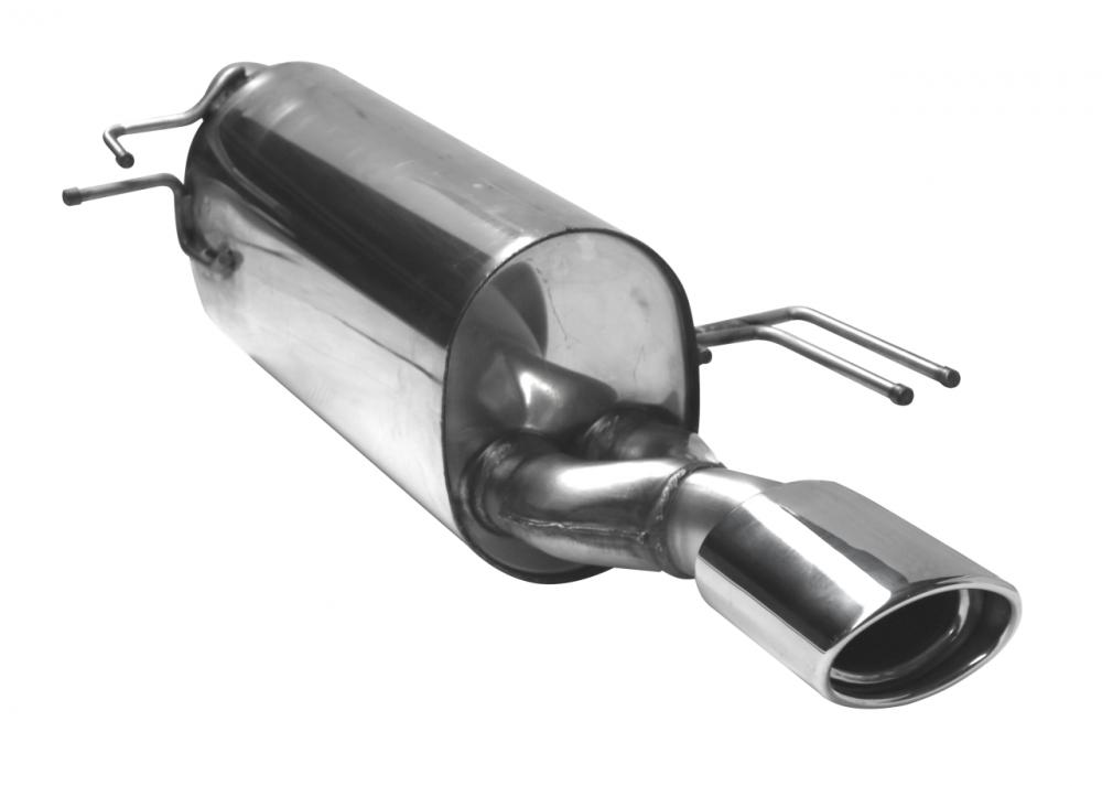 Bastuck Sportauspuff für Hyundai i20 Typ GB nur Modell Sport 120x80mm, oval