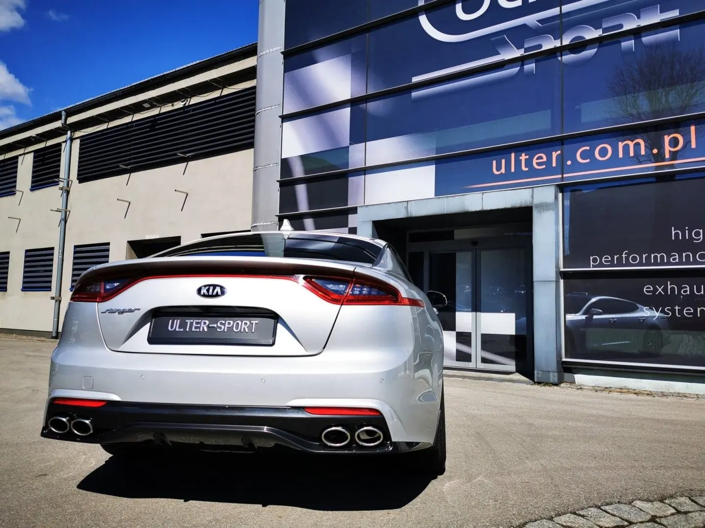 ULTER SPORT Klappenauspuff für KIA Stinger V6 