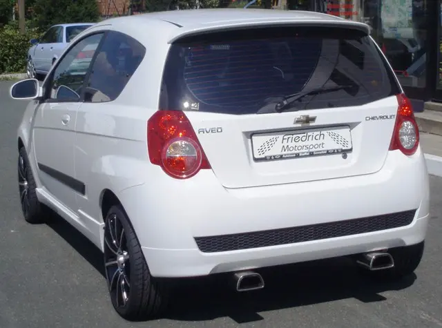 Friedrich Motorsport Duplex Sportendschalldämpfer Chevrolet Aveo T250 3/5-Türer