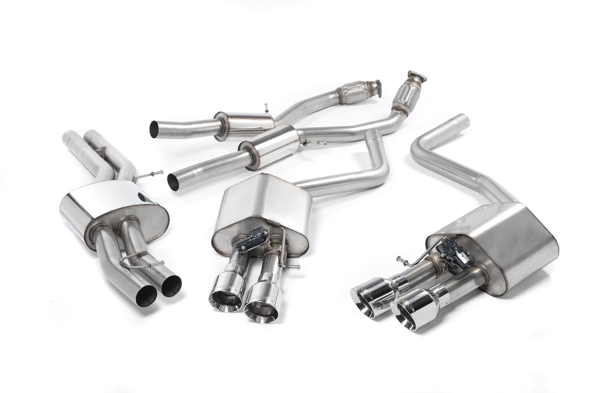 Milltek Komplettanlage ECE für Audi S8 D4 4.0TFSI