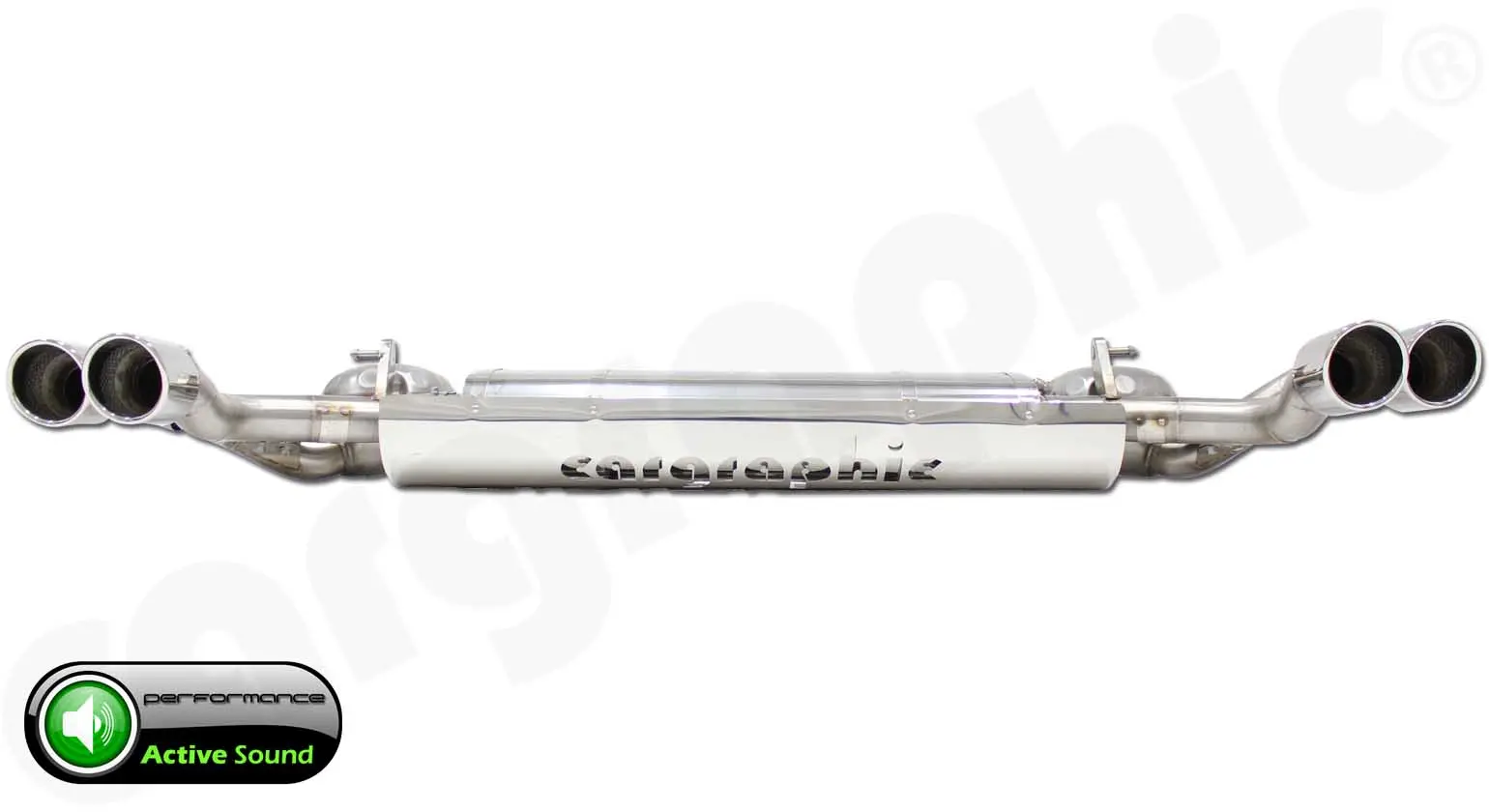 CARGRAPHIC Active Sound System für Porsche Cayenne Foto