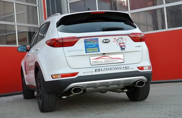  Friedrich Motorsport Duplex Sportauspuff KIA QL Foto