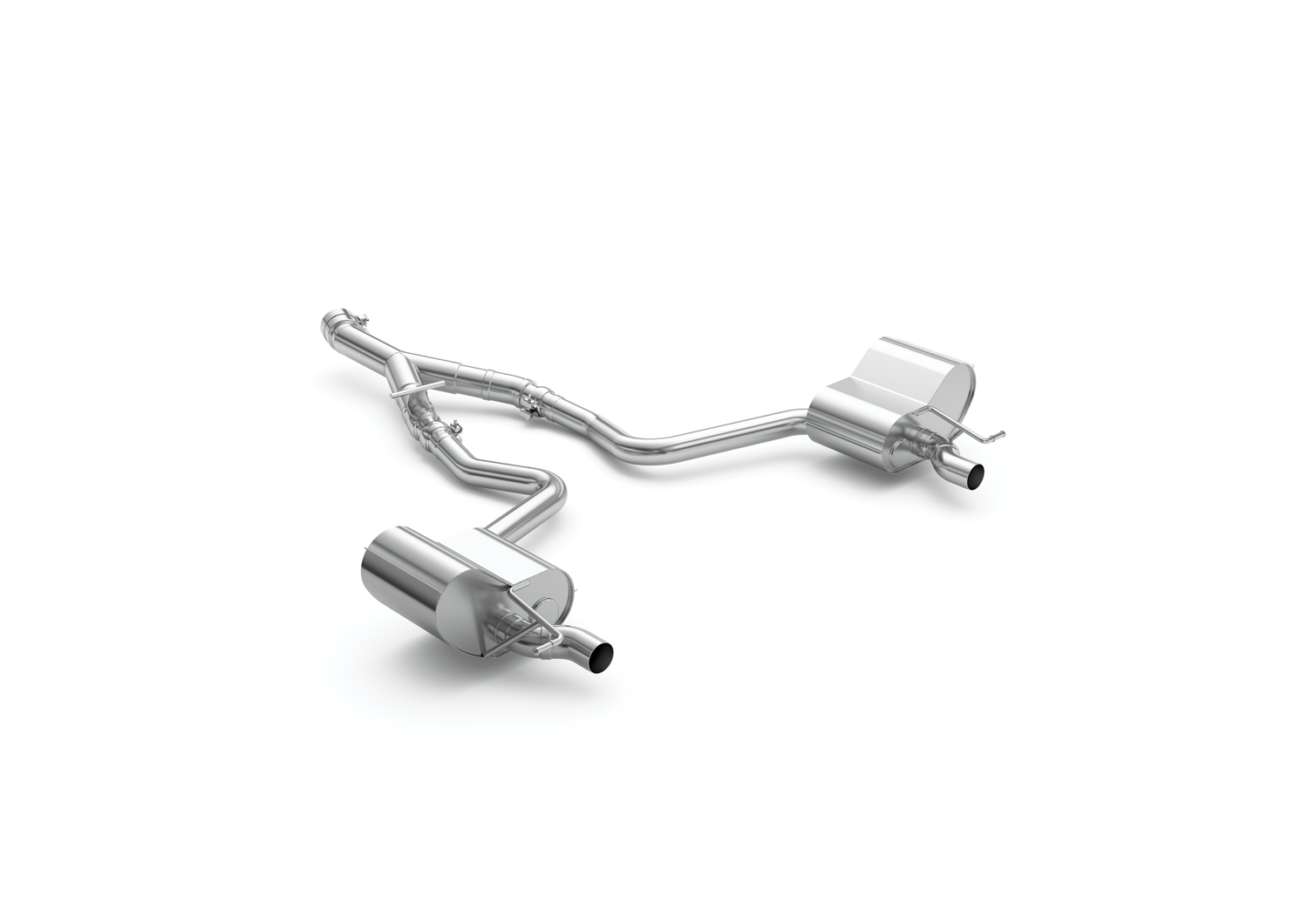 Eisenmann Endschalldämpfer für Mercedes-Benz C43 AMG A205 Cabrio Perf.