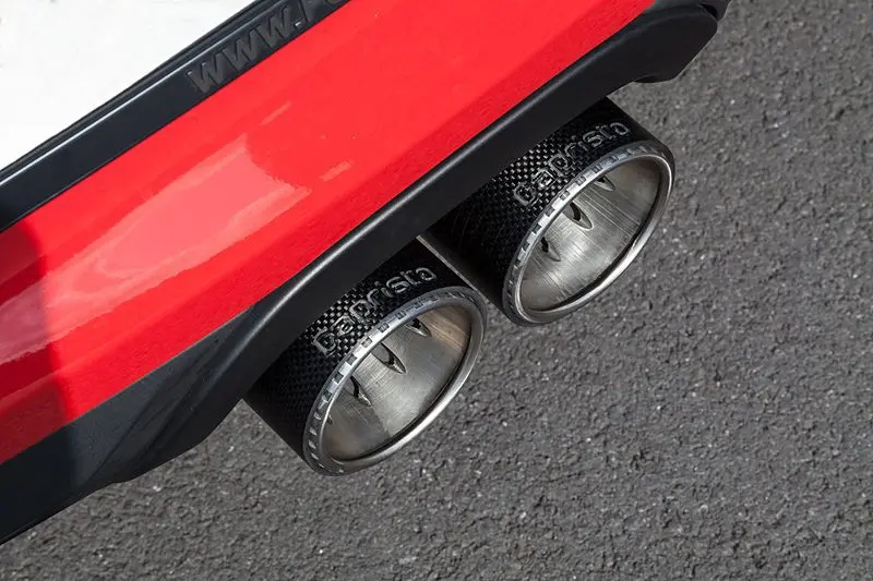 Capristo Endschalldämpfer für Porsche 981 