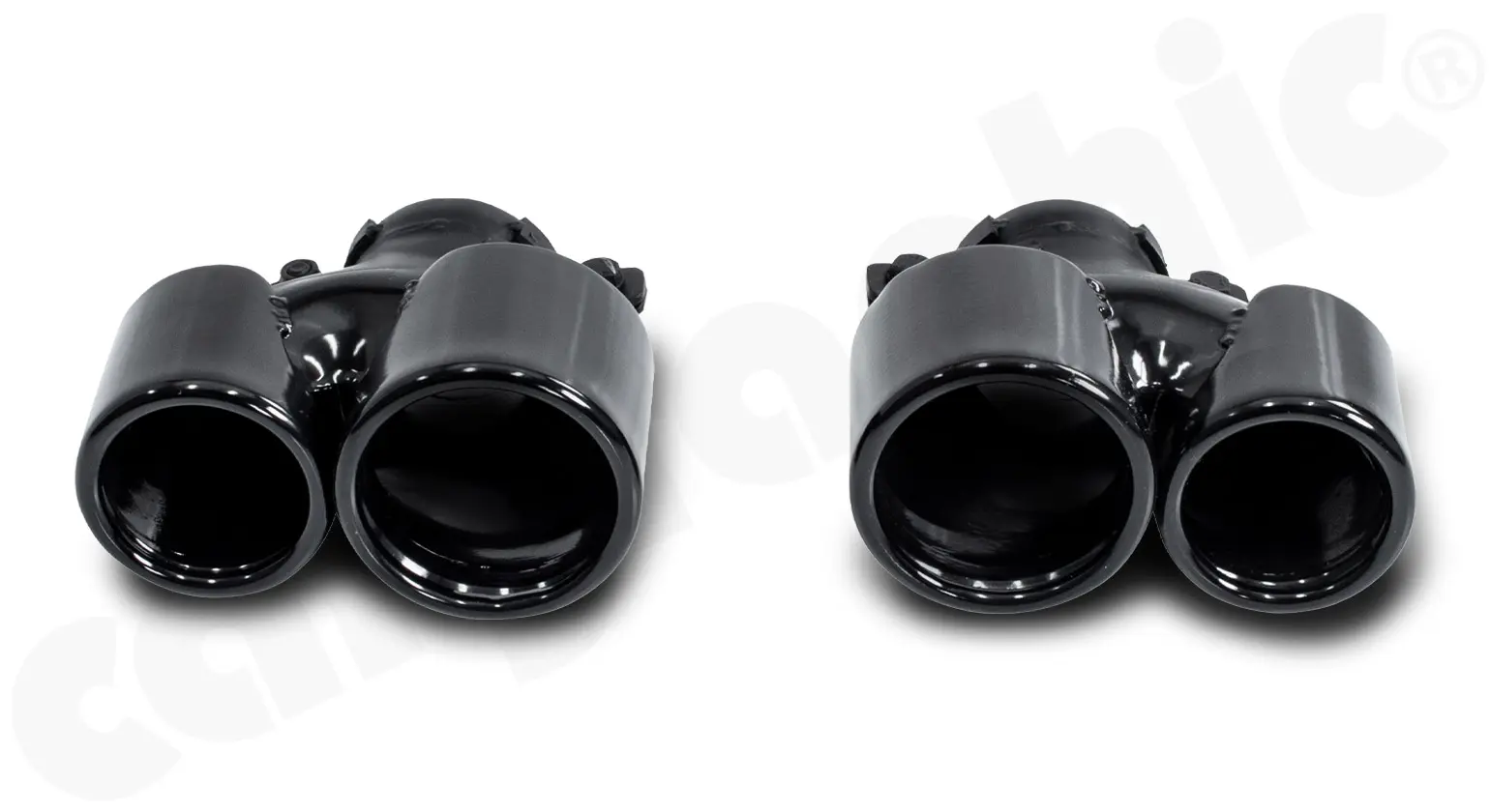 CARGRAPHIC Doppel-Endrohrsatz für Porsche 996 Turbo kaufen