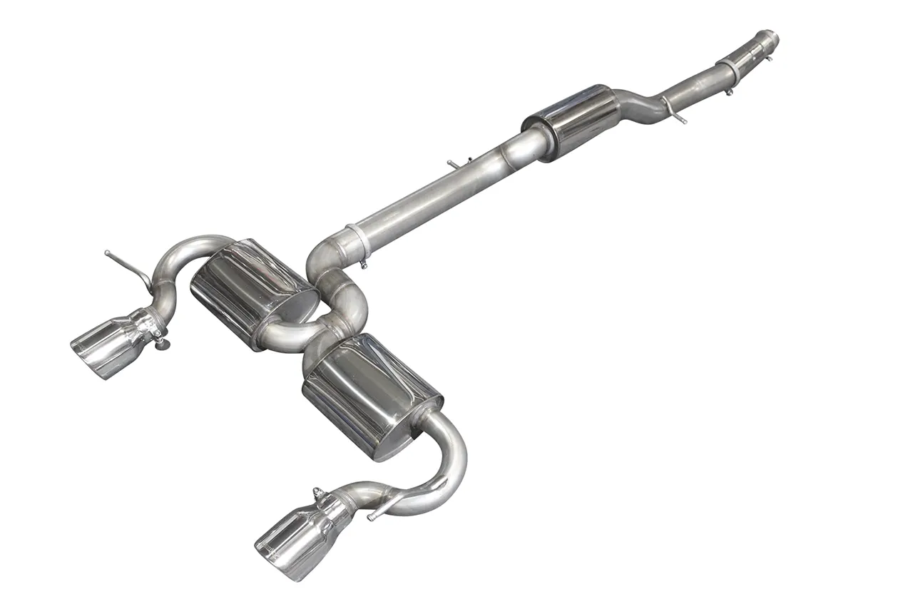 Bull-X ECE Abgasanlage 3" Y-Style Audi TT 8N 1.8T quattro 225PS