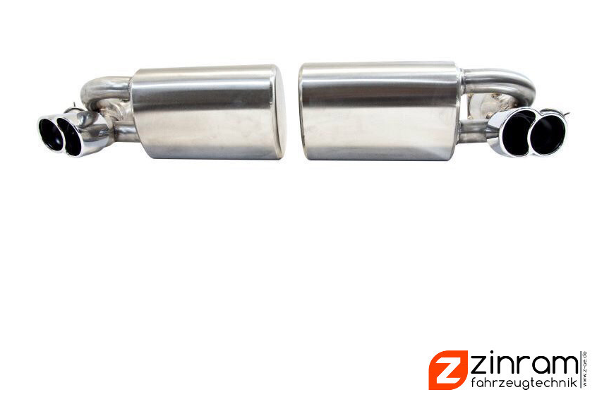 Zinram Porsche 911 996 Turbo S Edelstahl Auspuff Foto