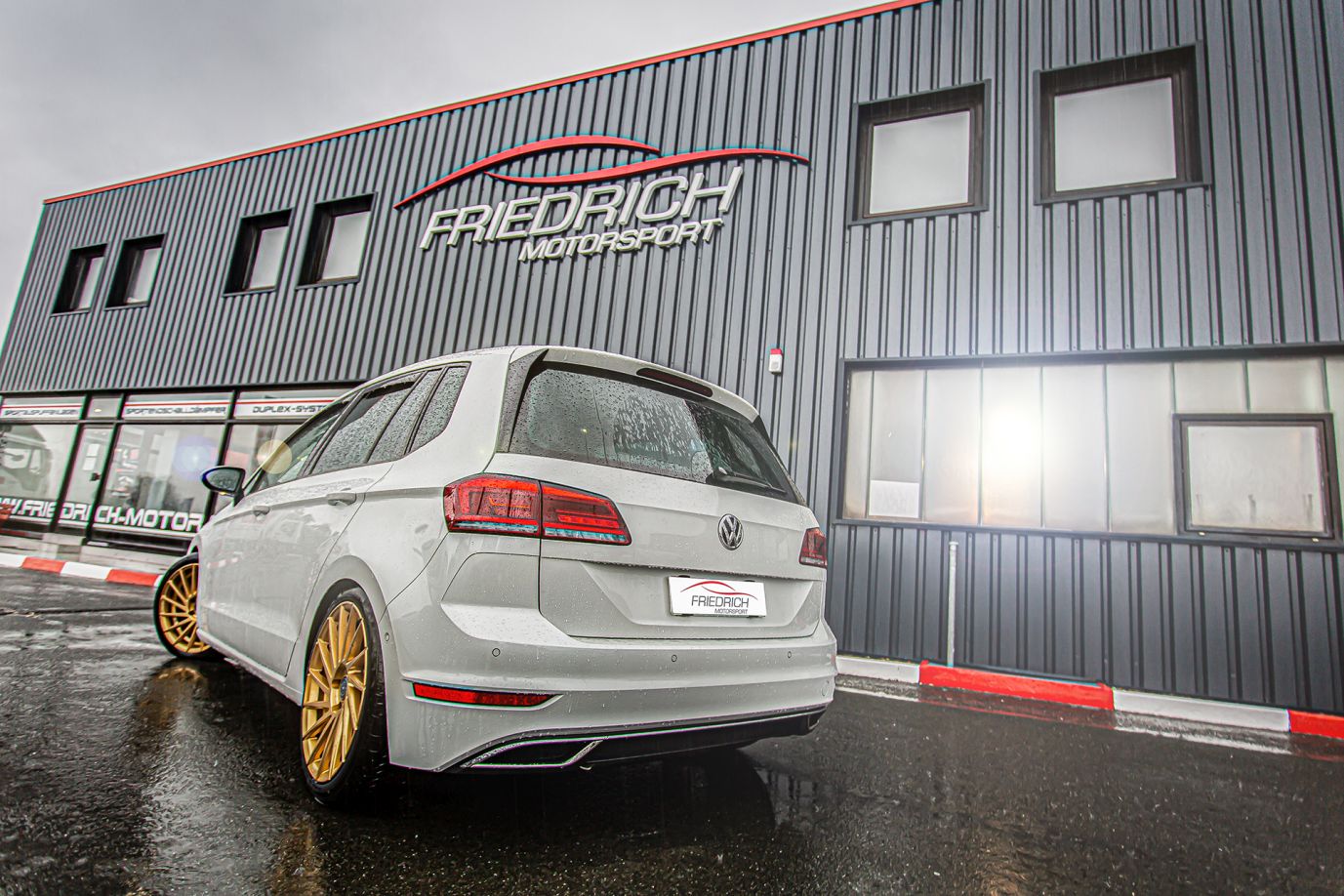 Friedrich Motorsport Gruppe A Anlage VW Golf VII 