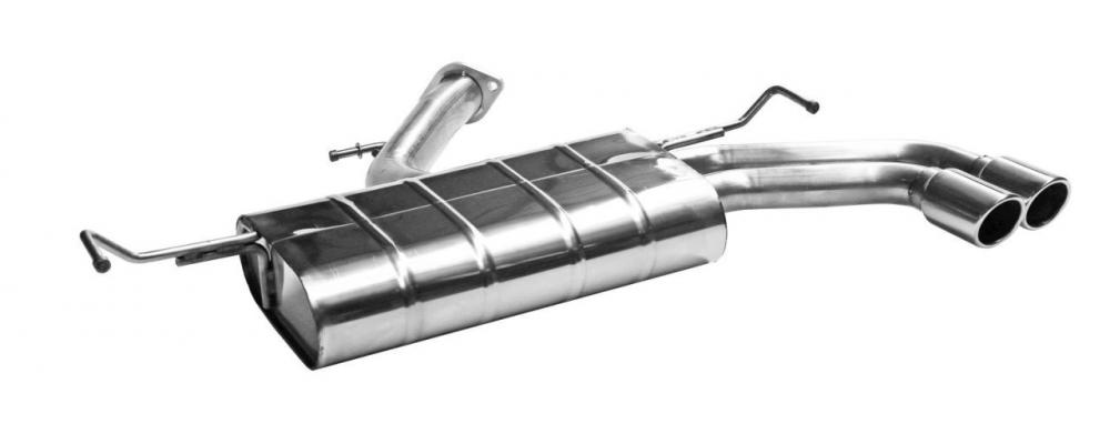 Bastuck Sportauspuff für Kia Ceed Schrägheck Typ CD 2x76mm, mit Lippe 20° schräg geschnitten 