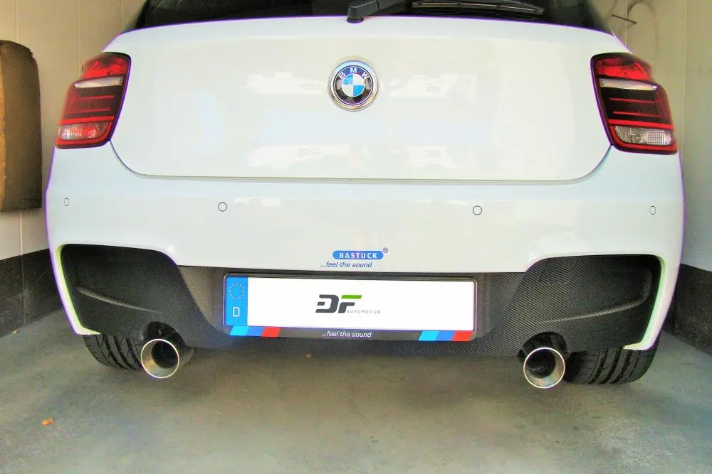 Bastuck Sportauspuff BMW 114i F21 Race-Look 2x90mm Foto