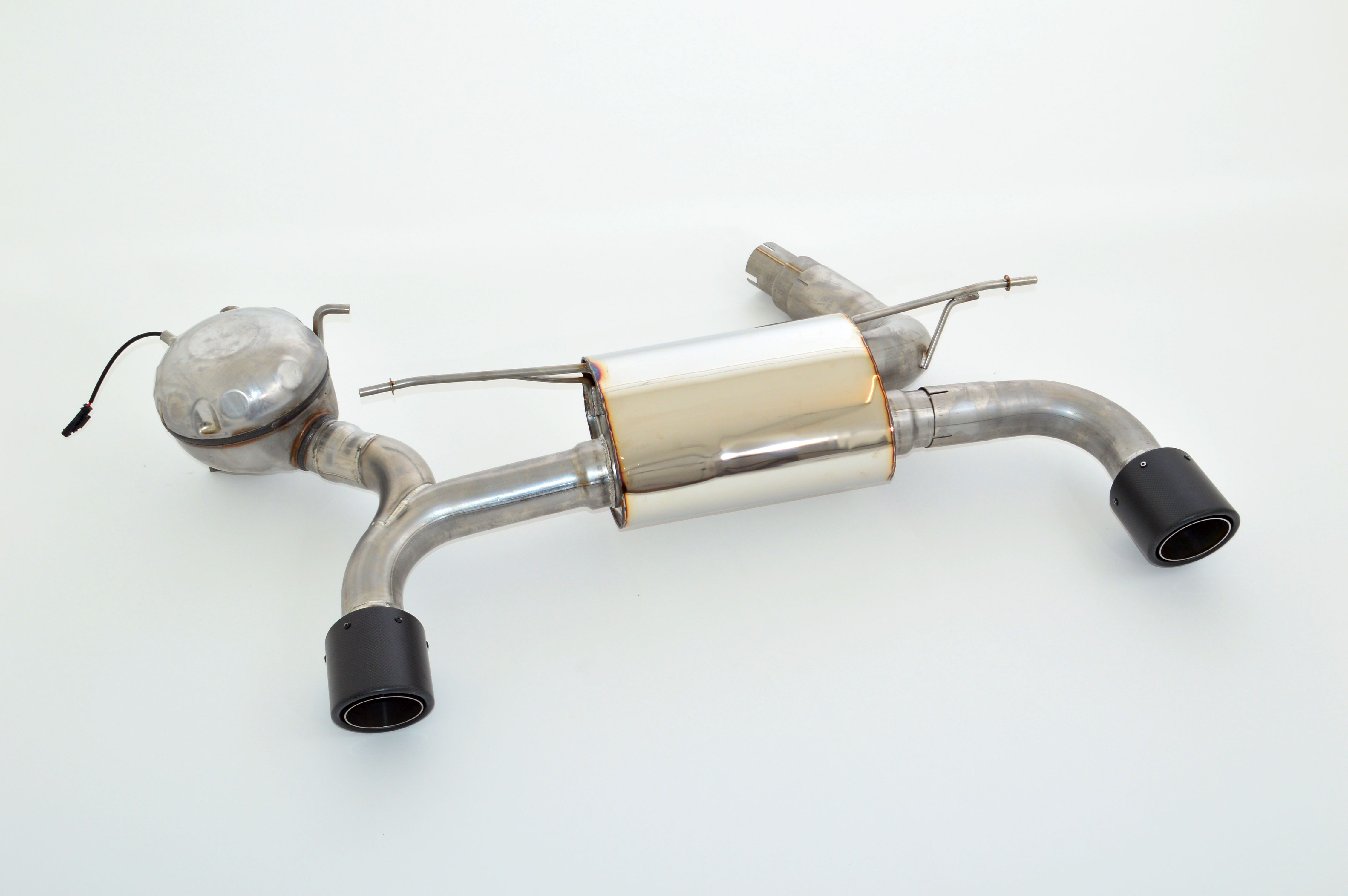 StreetBeast 76mm Duplex-Endschalldämpfer mit Soundgenerator