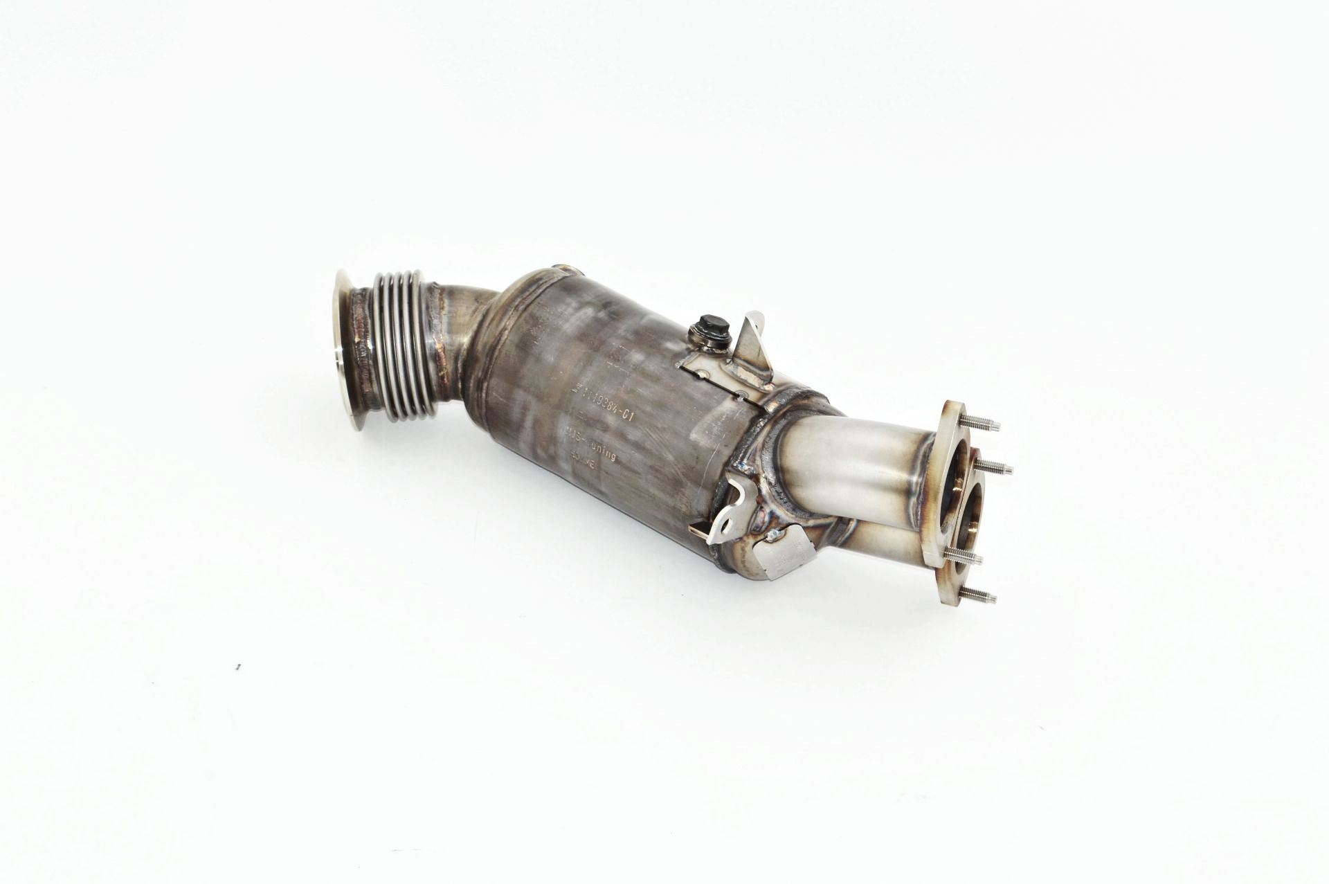 Friedrich Motorsport 76mm Downpipe mit 300 Zellen Sport-Kat. Edelstahl
