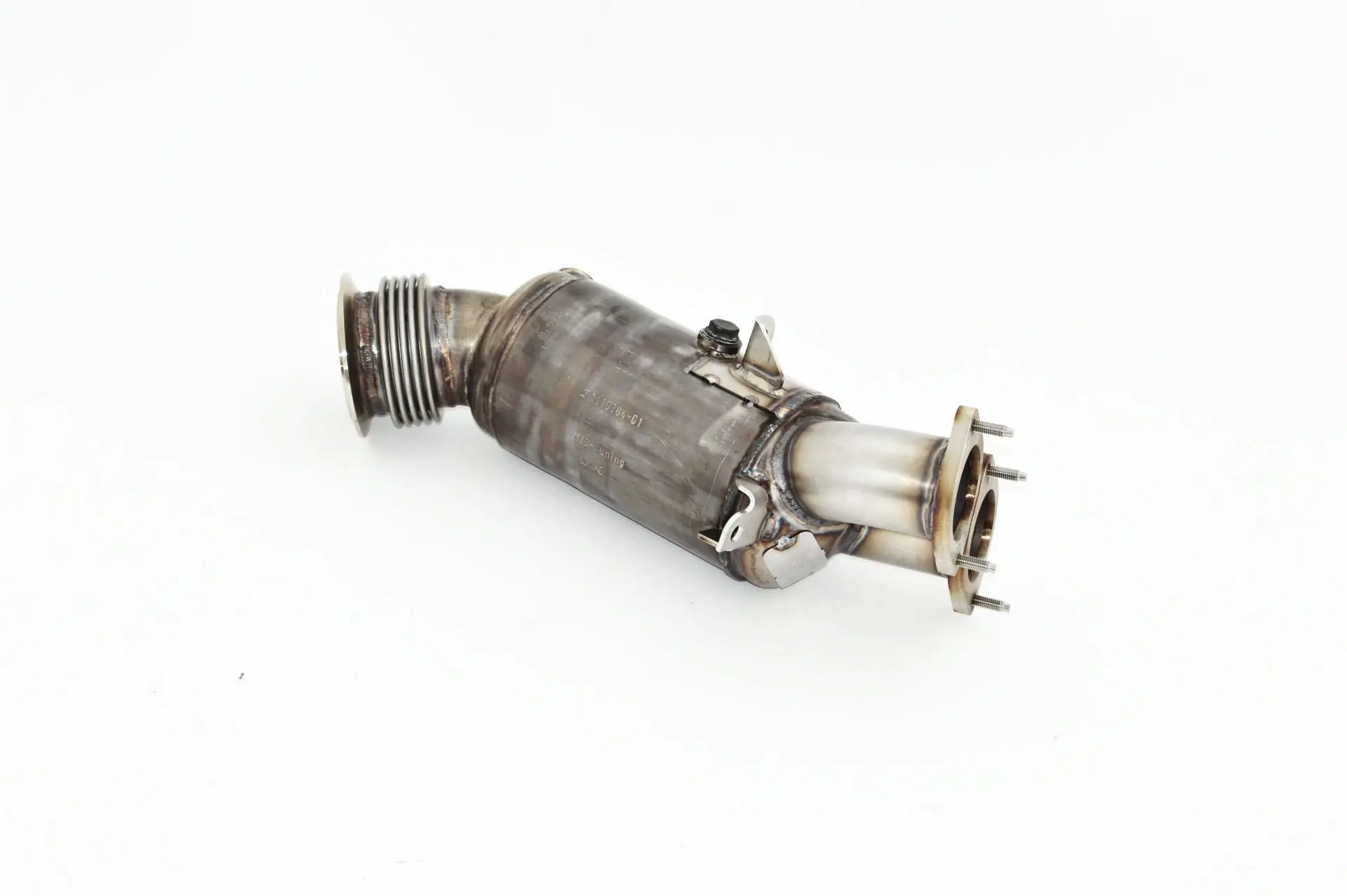 Friedrich Motorsport 76mm Downpipe mit 300 Zellen Sport-Kat. Edelstahl