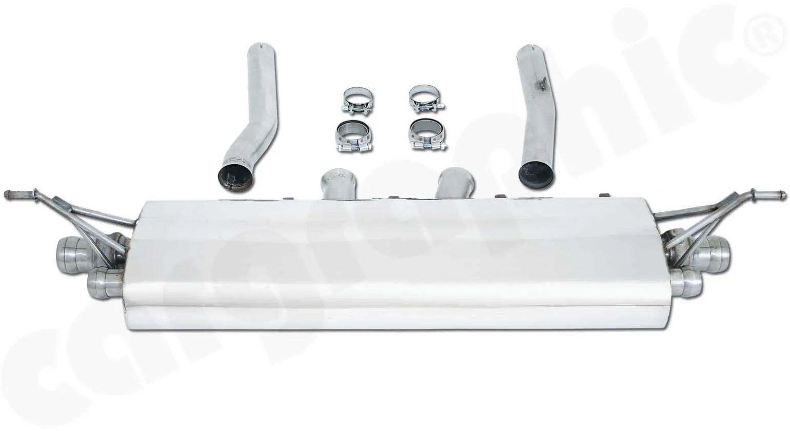 CARGRAPHIC Sport Endschalldämpfer für Porsche Cayenne kaufen