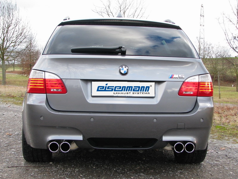 Eisenmann Endschalldämpfer für BMW M5 E61 EG-Gutachten