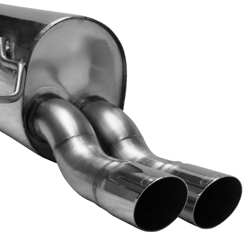 Bastuck Sportauspuff für Audi A1 Typ GB (Sportback) 2x70mm, 20° schräg geschnitten