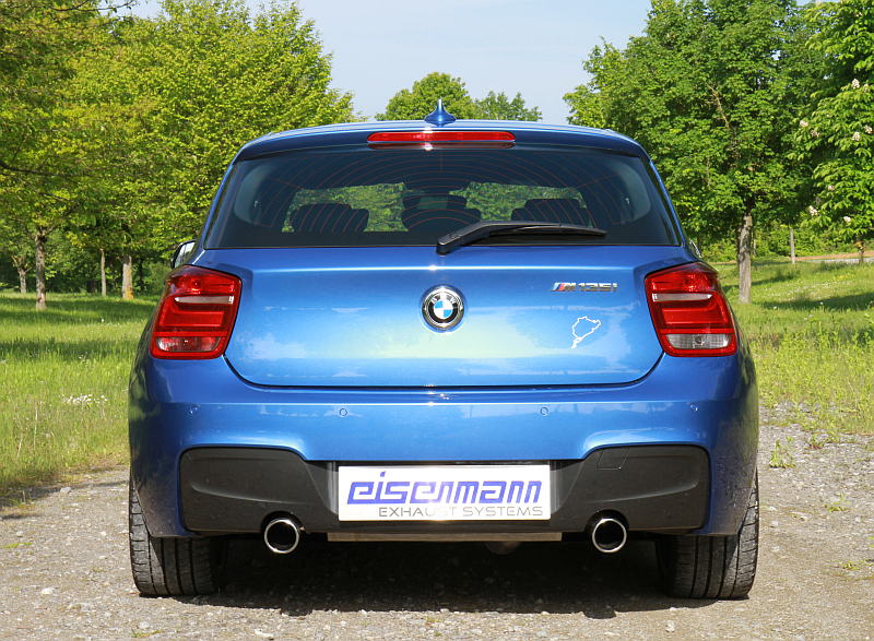 Eisenmann Sportauspuff für BMW 1er F20 F21 2x76mm Benziner M135i EG-Genehmigung Eisenmann Sportauspuff BMW 1er F20 F21 2x76mm kaufen