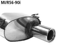 Bastuck Sportauspuff für Mini R56 1x90mm, gerade
