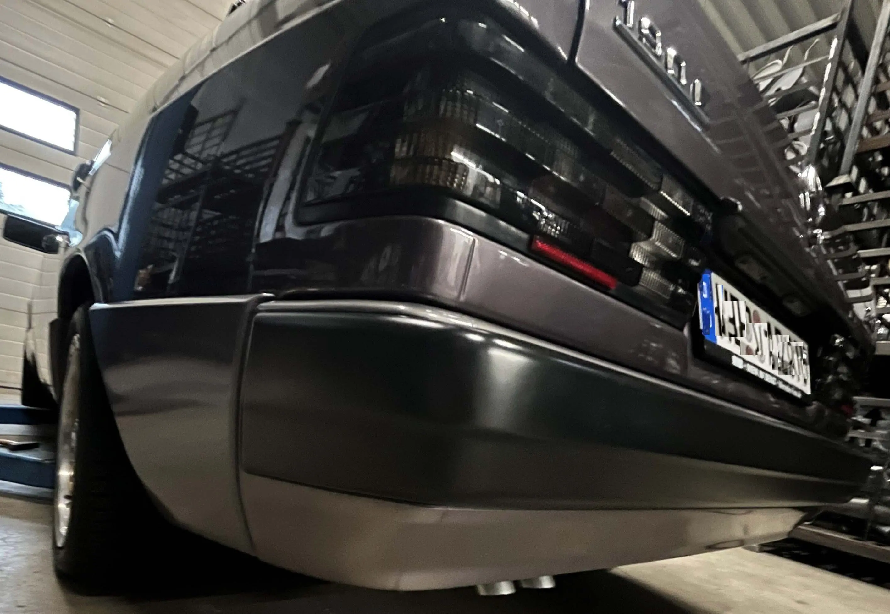 Novus Edelstahl Auspuff für Mercedes W201 Bild