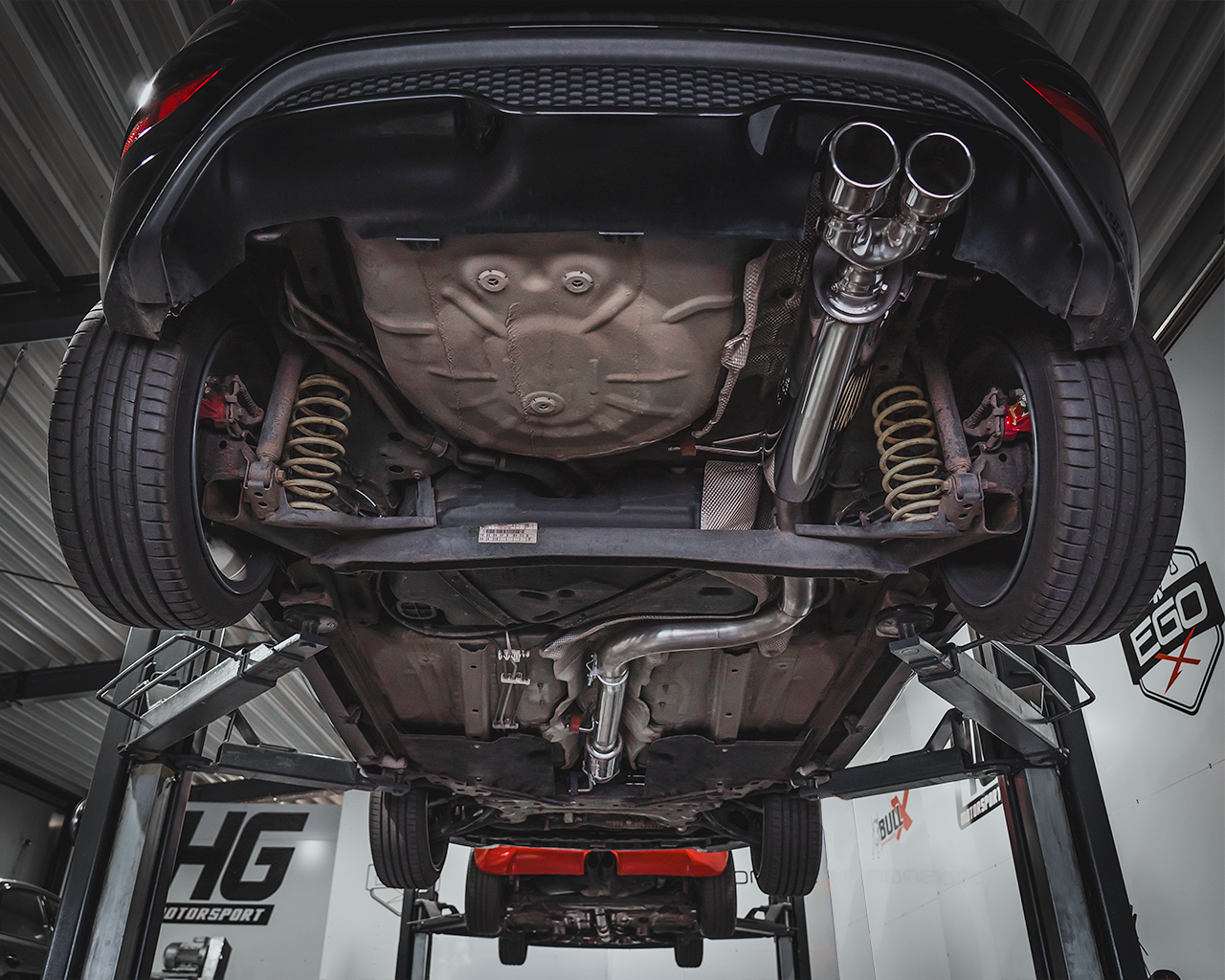 Bull-X ECE Abgasanlage 3 Zoll für Ford Fiesta ST180 Foto