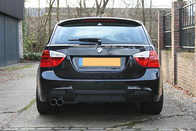 Eisenmann Endschalldämpfer für BMW E90 E91 330i N52 inkl. xDrive EG-Genehmigung