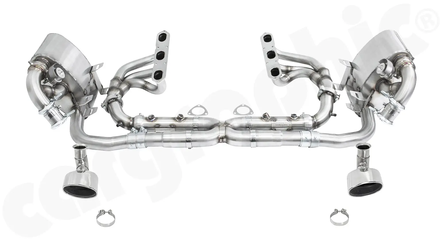 CARGRAPHIC Sportabgasanlage für Porsche 996 Carrera 