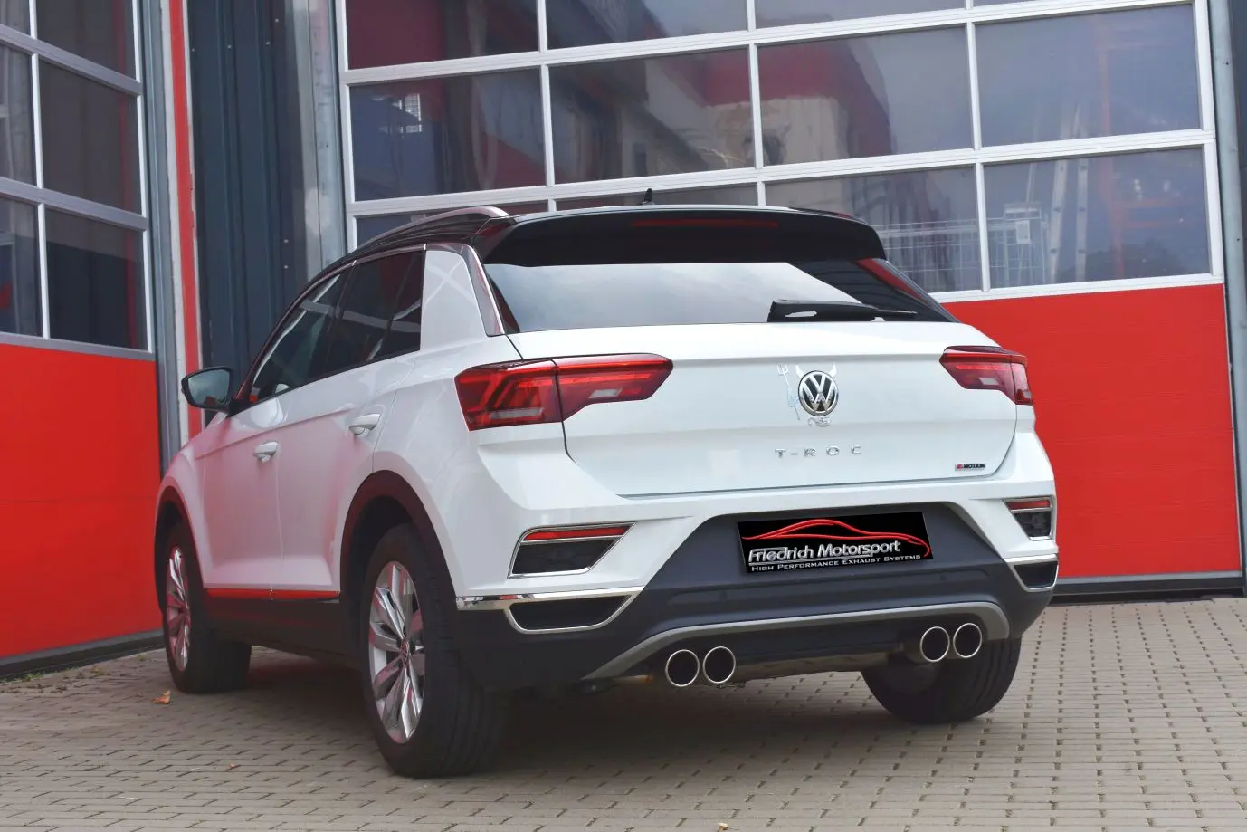 Friedrich Motorsport 76mm Duplex-Anlage VW T-ROC 4motion