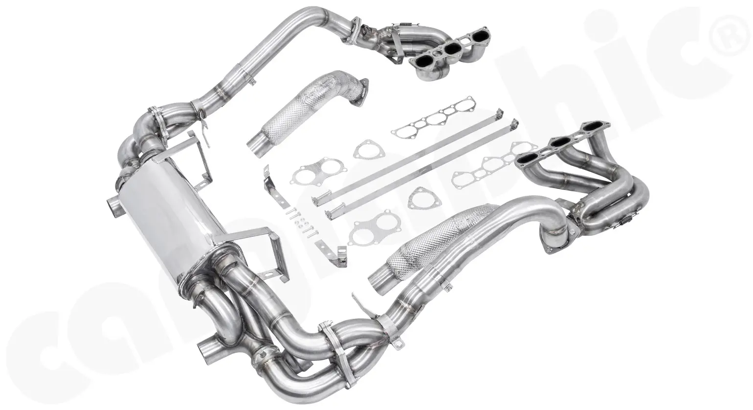 CARGRAPHIC Motorsport Komplettanlage für Porsche 718 Bild