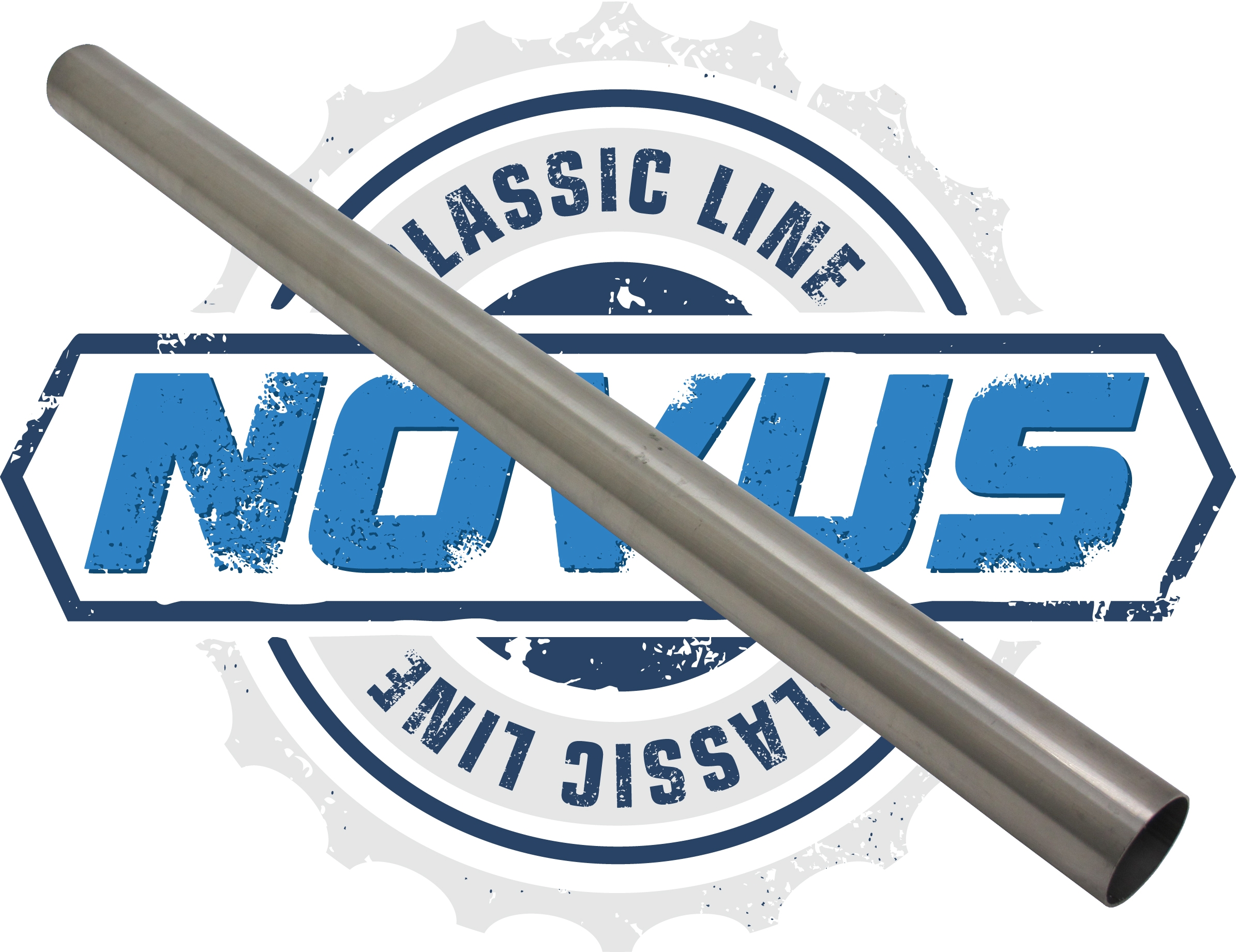 Novus Classic Line Edelstahl Verbindungsrohr für Golf 2 3 Jetta 2 Passat 35i Vento 1.8 / 1.8 8V GTI