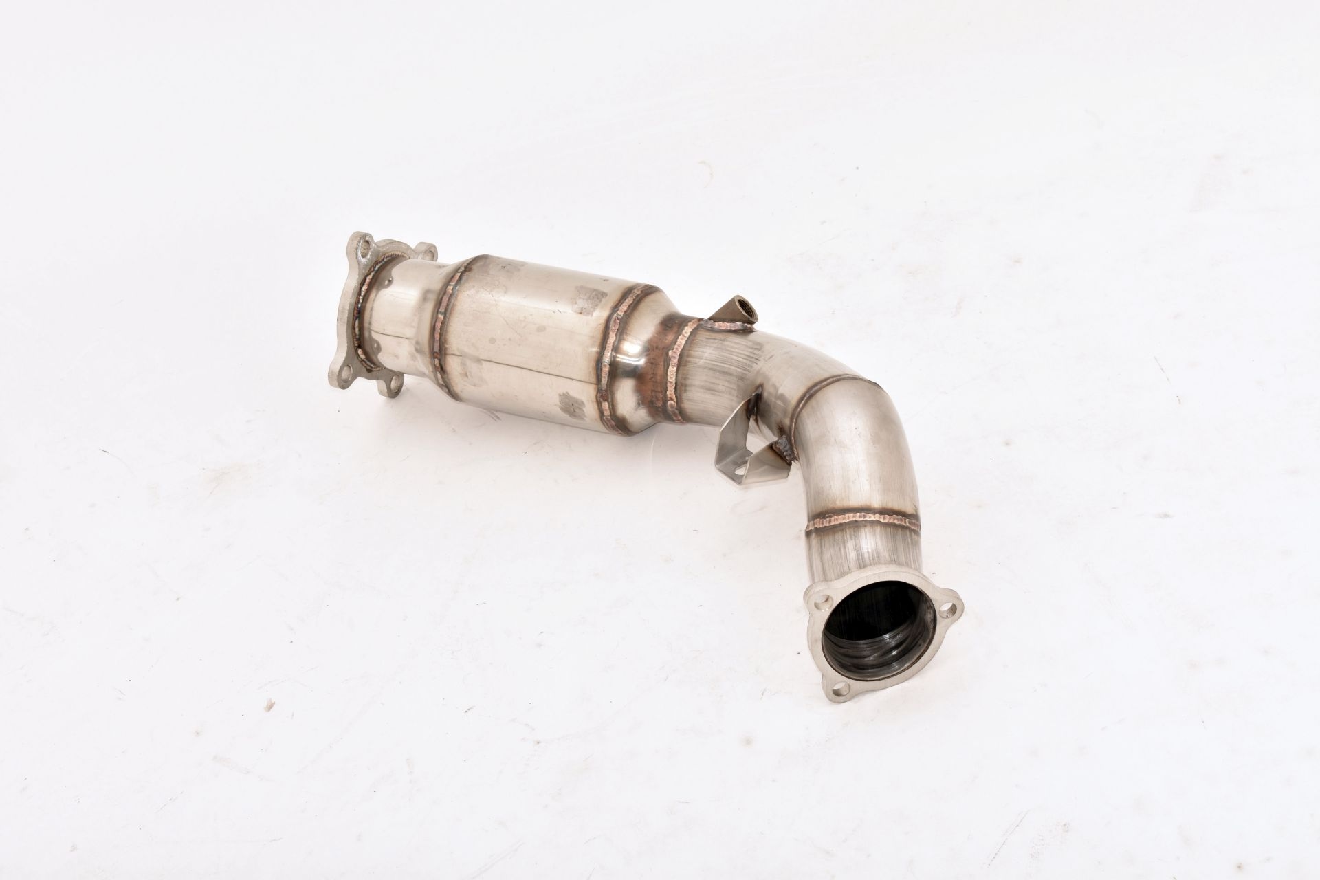 Friedrich Motorsport 76mm Downpipe mit 200 Zellen Sport-Kat. Edelstahl 