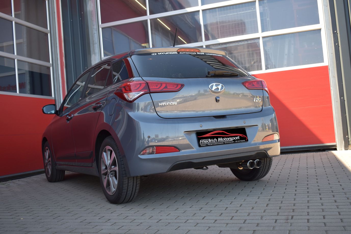 Sportendschalldämpfer Hyundai i20 GB Top Qualität