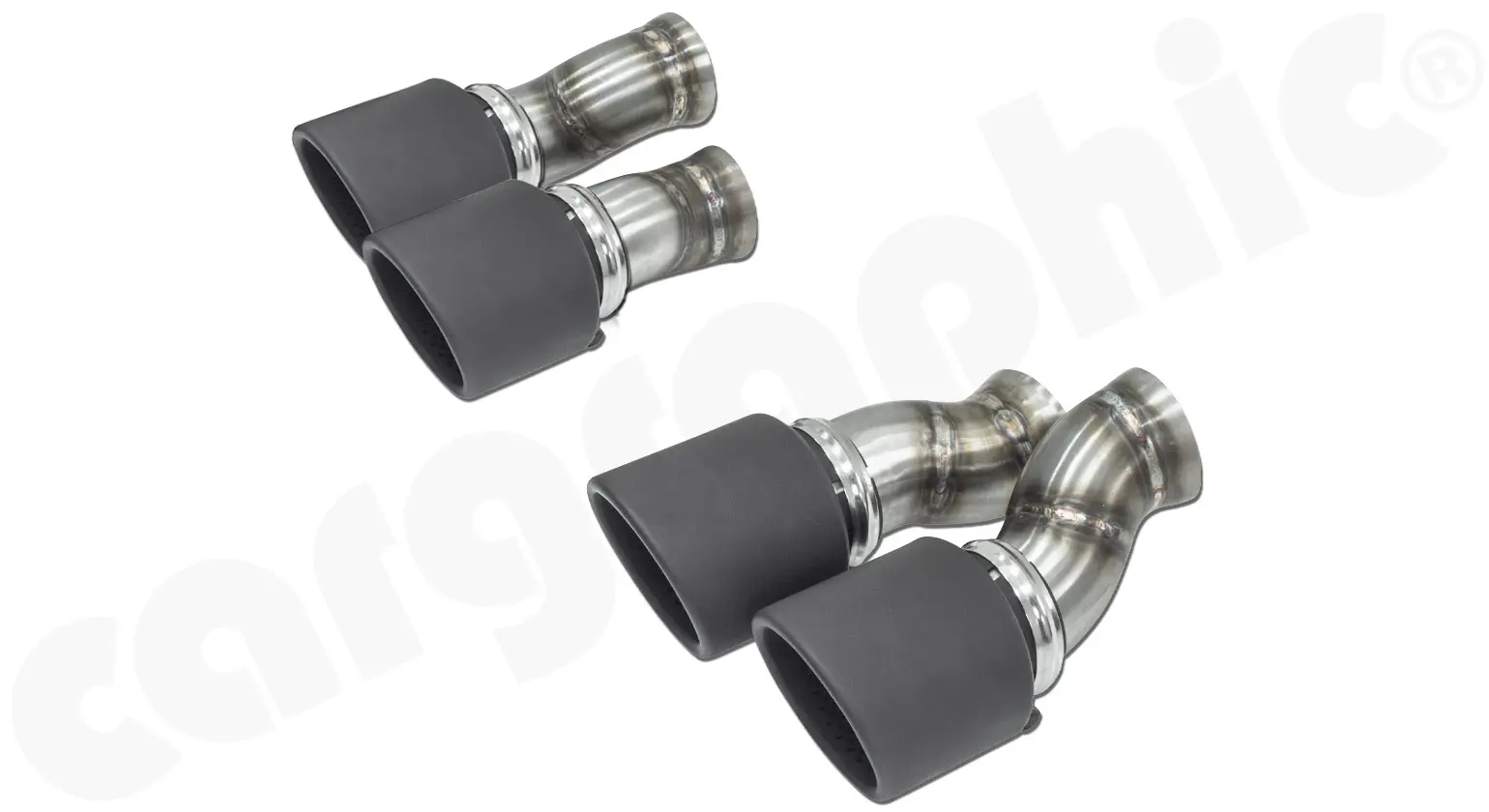 CARGRAPHIC Doppelendrohrsatz für Porsche Panamera 970Bild