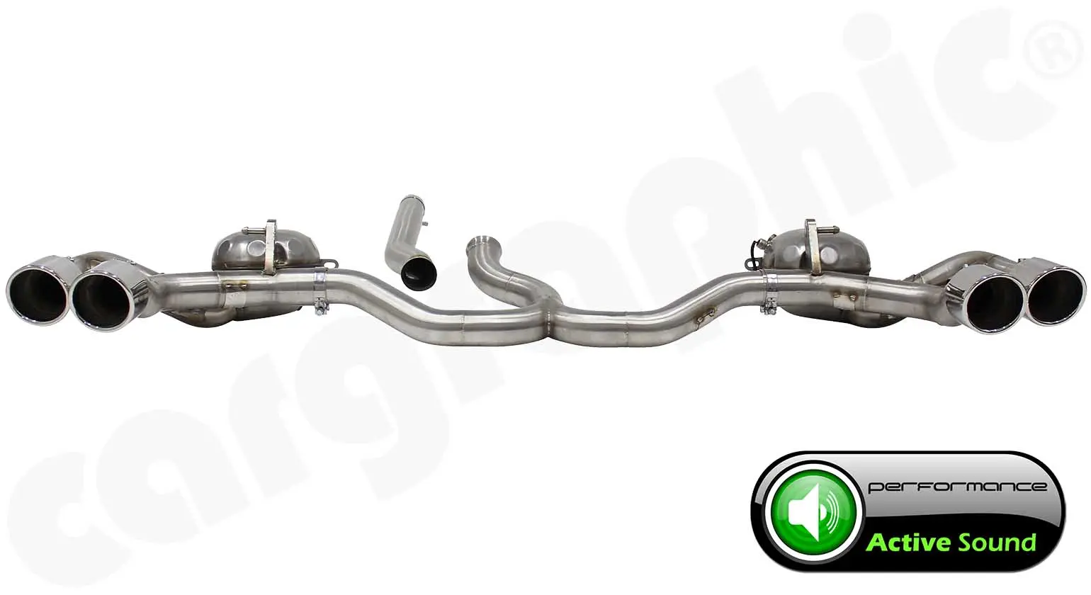 CARGRAPHIC Active Sound System für Porsche Cayenne Foto